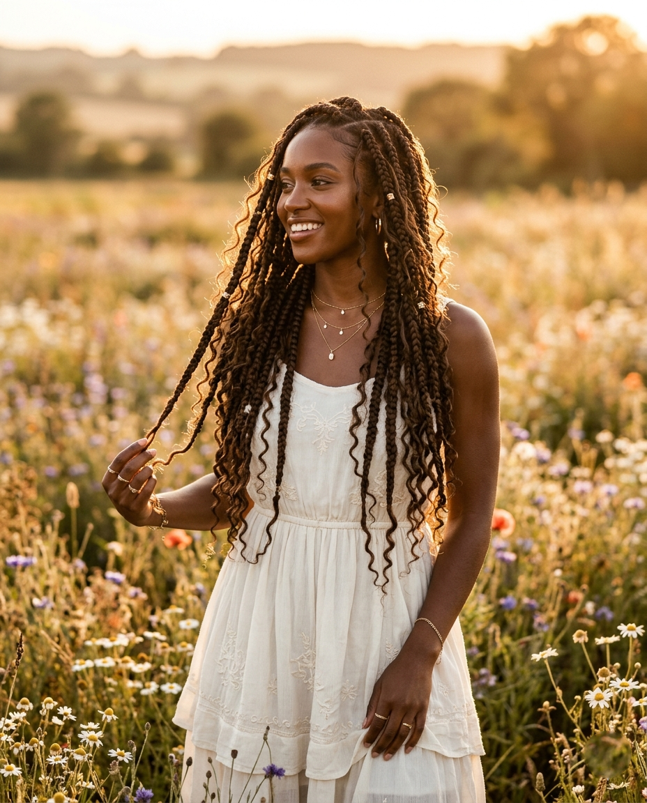 Boho Knotless Braids: The Style Everyone Is Talking About and Where to Get Them in Belgium