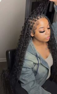 human boho hair